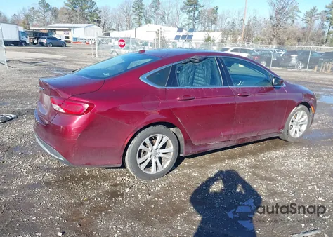 2015 Chrysler 200 Limited z USA, uszkodzony, nr VIN 1C3CCCAB0FN691021